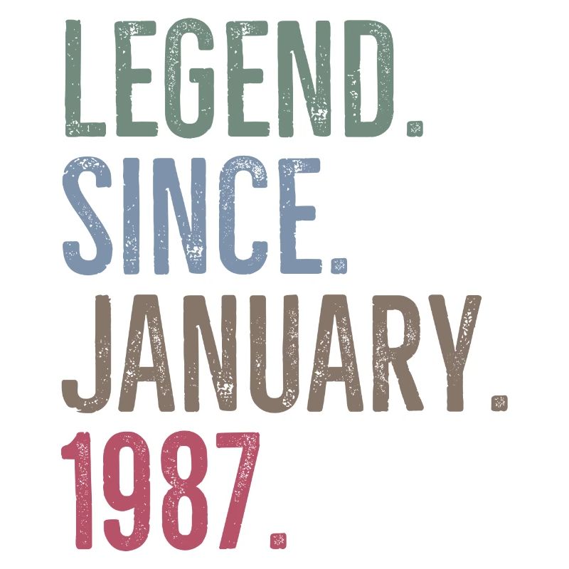 Legende seit Januar 1987