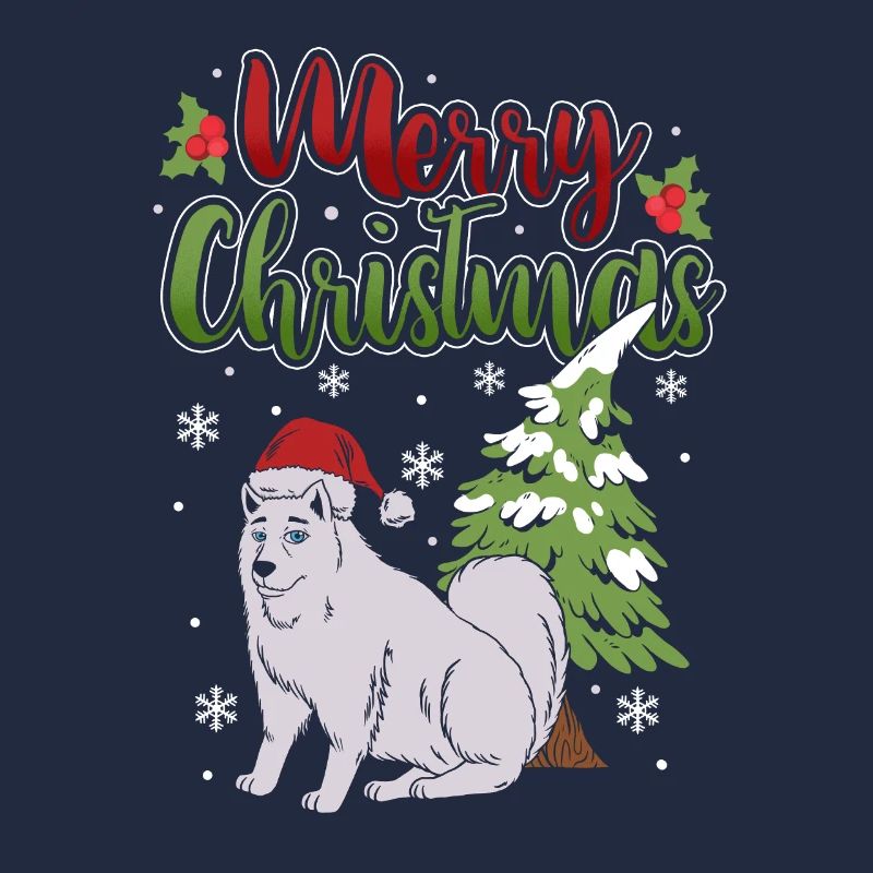 Joyeux Noël Samoyède