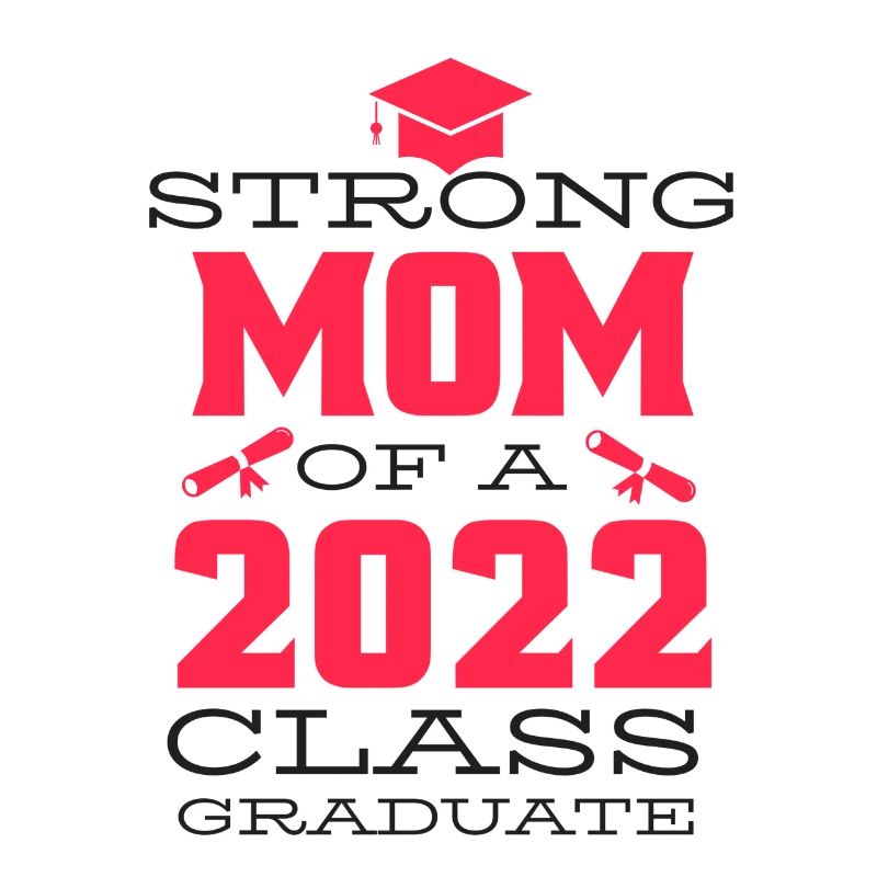 Starke Mutter eines Klassenabsolventen 2022
