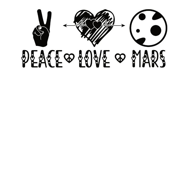 Mars Frieden Liebe