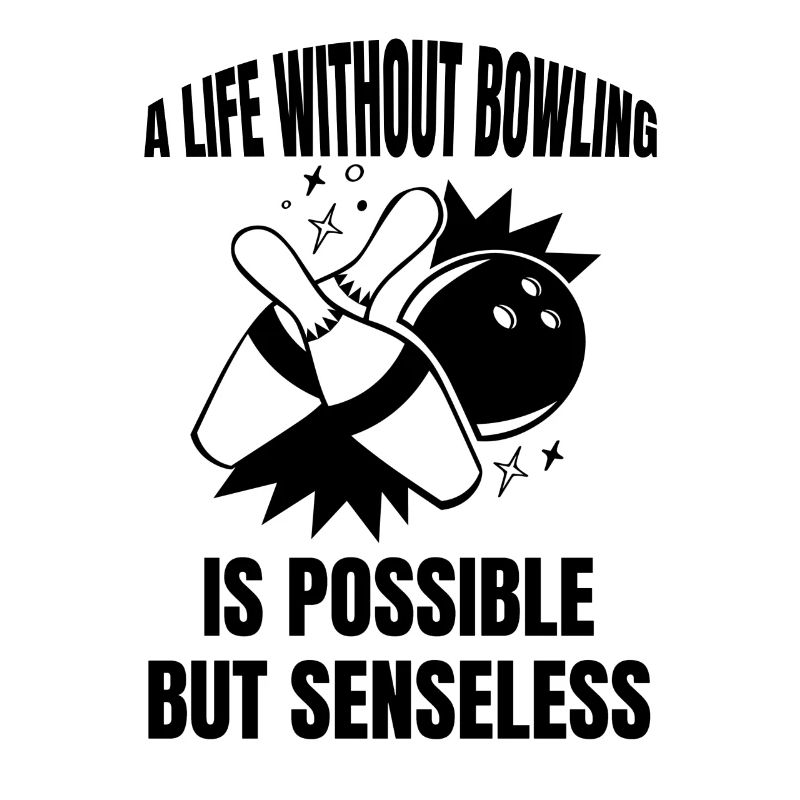 Bowling Bowling Bowling Cadeau Bowling Cône de boule de bowling