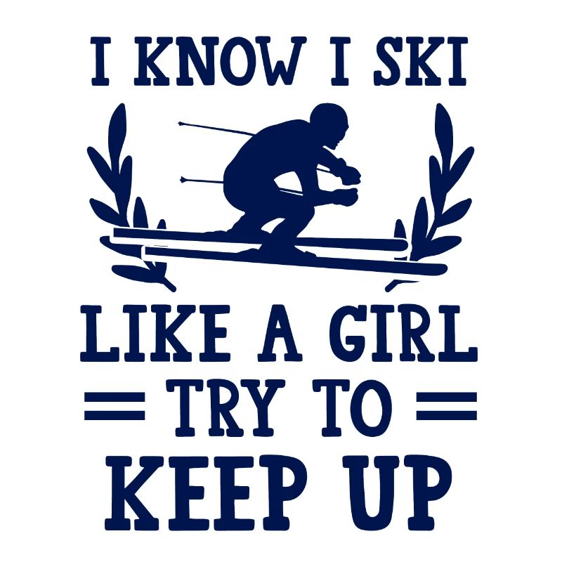Ski wie ein Mädchen