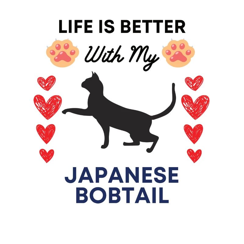 Bobtail japonais Chat japonais à queue de velours