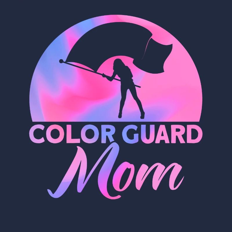 Cadeau de garde de drapeau de maman de la garde de couleur