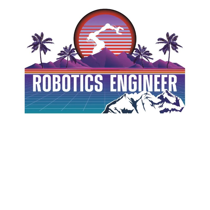 Robot Robotics Engineer Retro