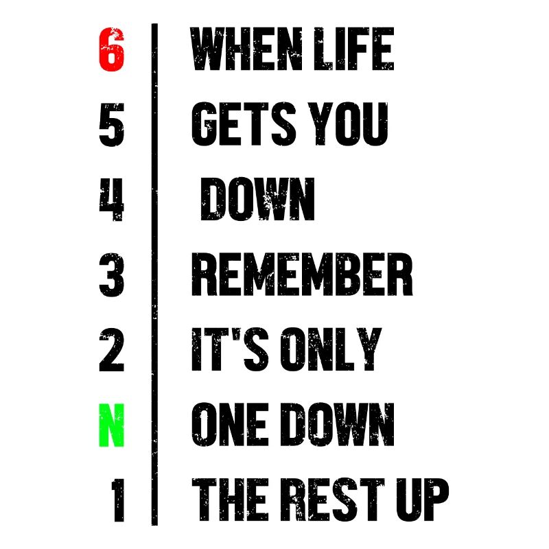 When Life Gets You Down Remember It's Only One Dow