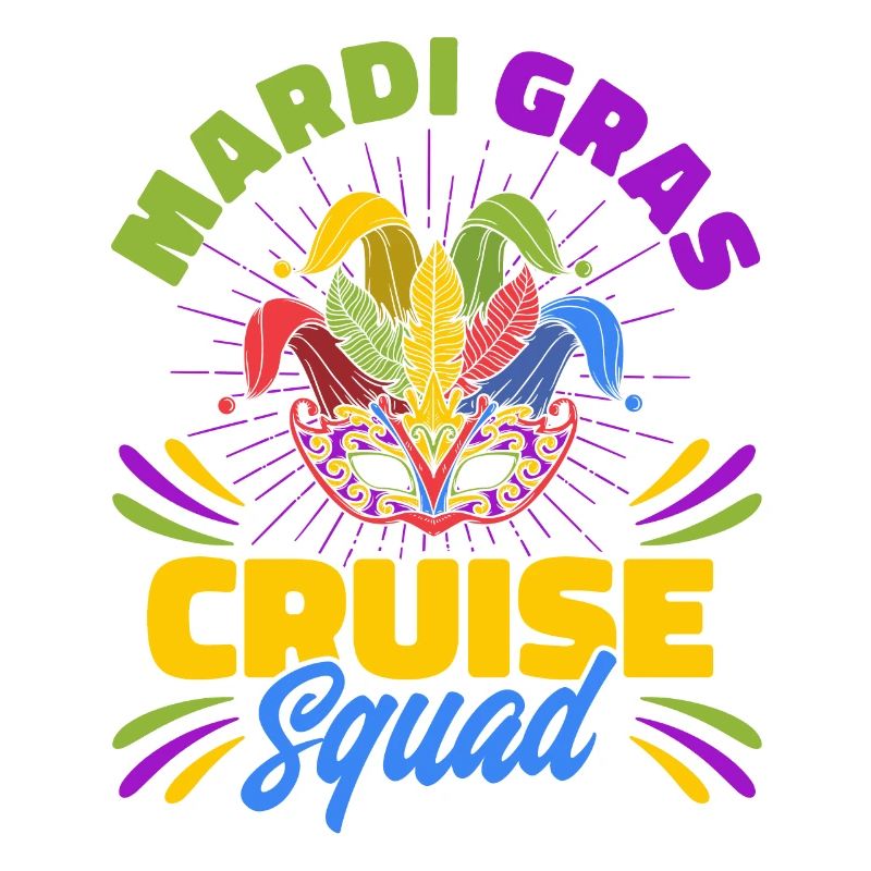 Mardi Gras Cruise Squad Mardi Gras Geschenk