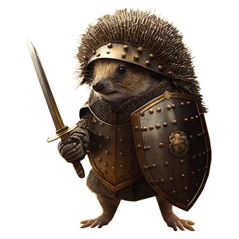 Igel der Welt, schützt euch durch eine Rüstung