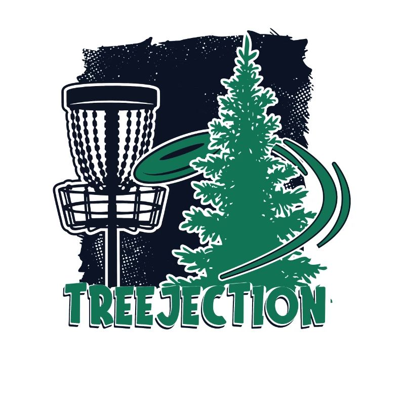 Treejection Korb Scheibe Disc Golfer Frisbee Golf