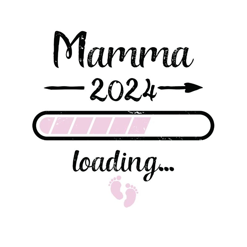 Mamma 2024 Loading Schwangerschaft Mutter Mama