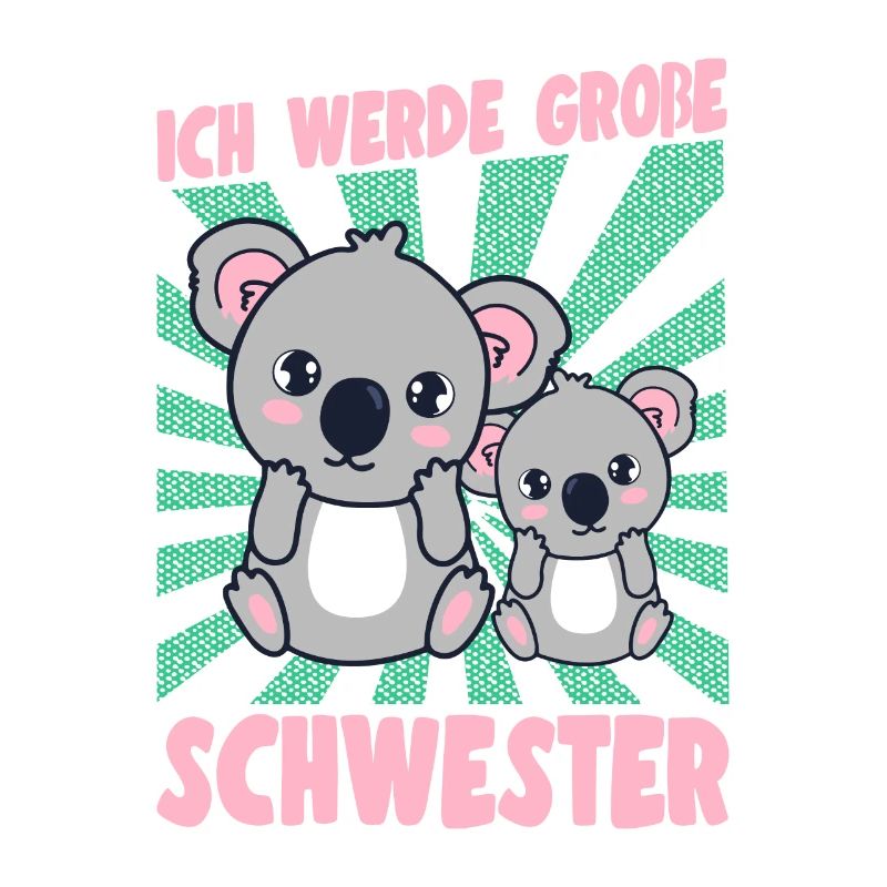 Ich Werde Große Schwester Ideen Koala Mädchen