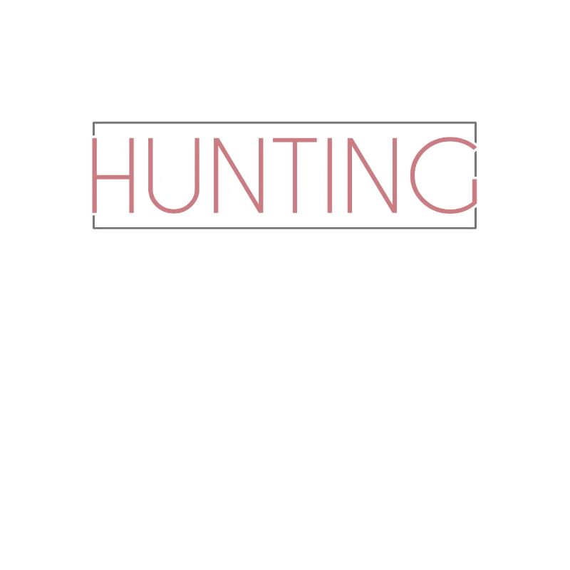 Hunt lettering