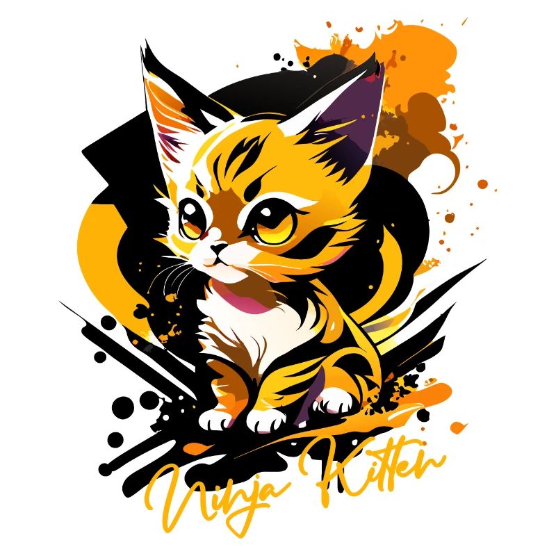chaton, chaton ninja