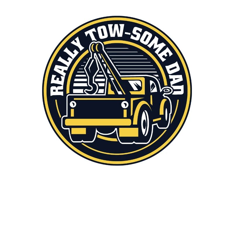 Really Towsome Dad Abschlepper Fahrer
