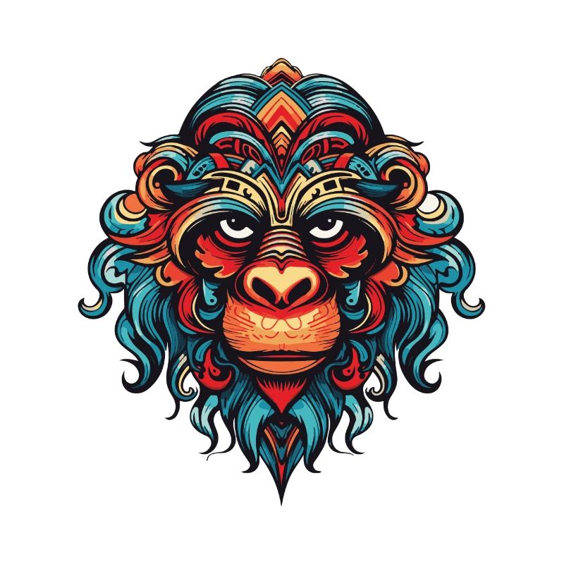 Monkey Portrait