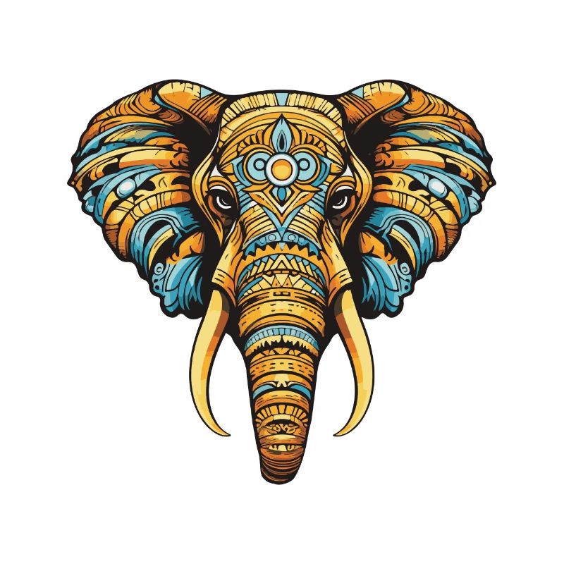 Portrait d’éléphant