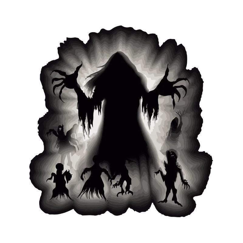 SPOOKY SHADOW FIGURES