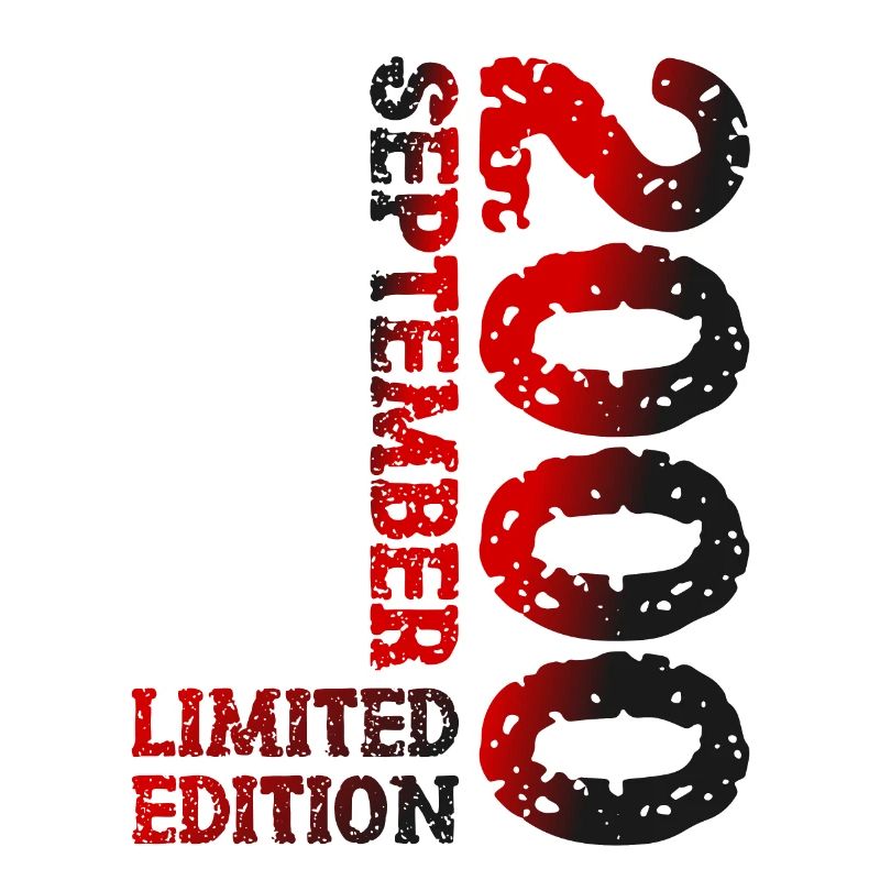 2000 Septembre Édition Limitée 23rd Birthday Deco