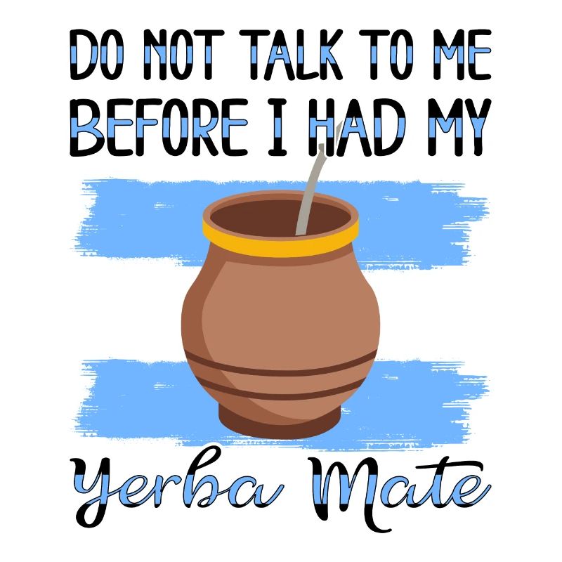 Drapeau de l’Argentine Thé yerba maté argentin