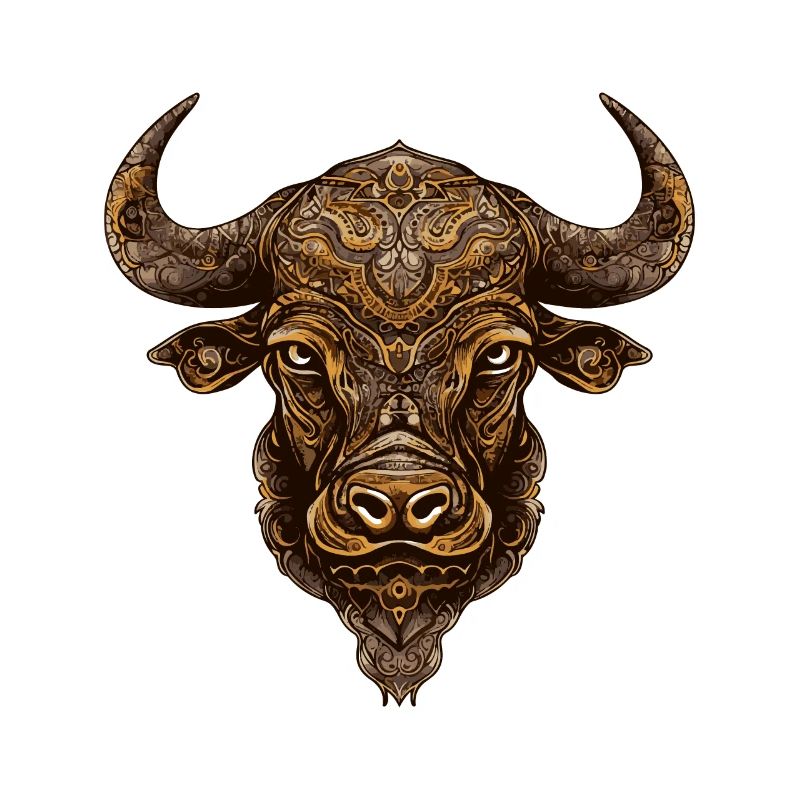 Bulle Kopf Tier Taurus