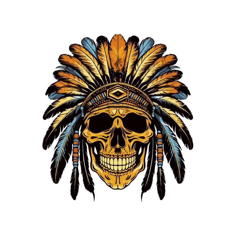 Chief Skull Apache Indian