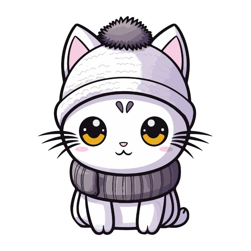 Cat Winter Comic