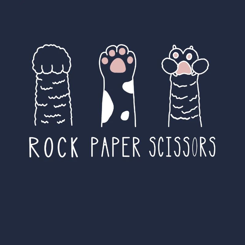 Ciseaux à papier de roche