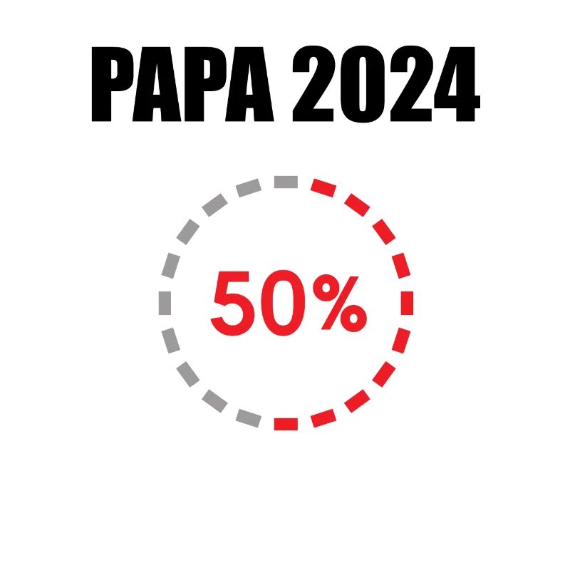 Papa 2024 Loading Vaterschaft Vater Werden Dad