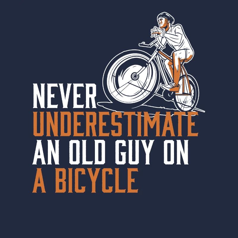 Never Underestimate An Old Guy on a Bicycle