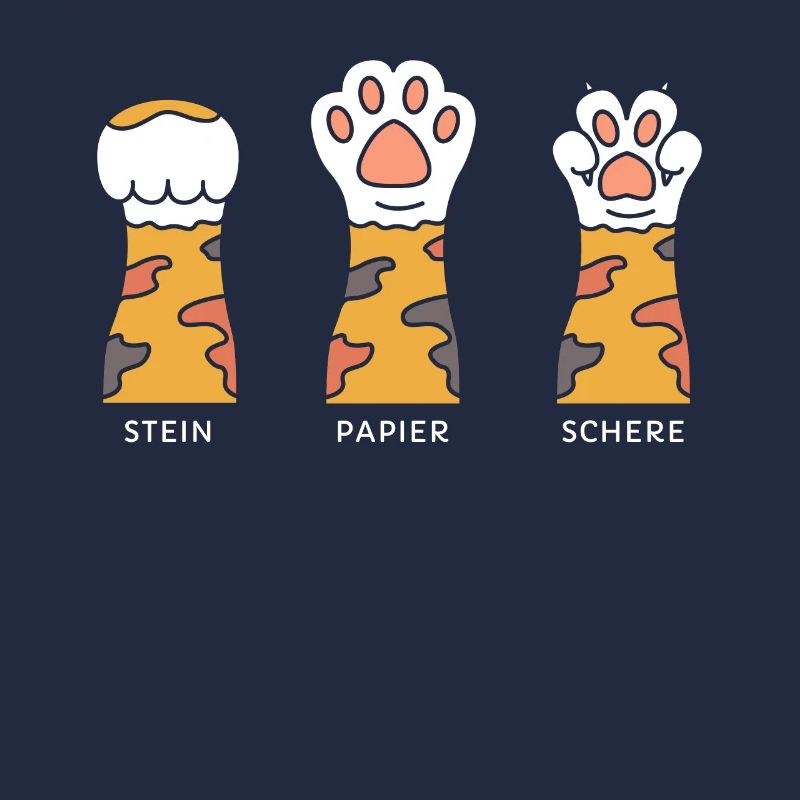 Ciseaux à papier de pierre