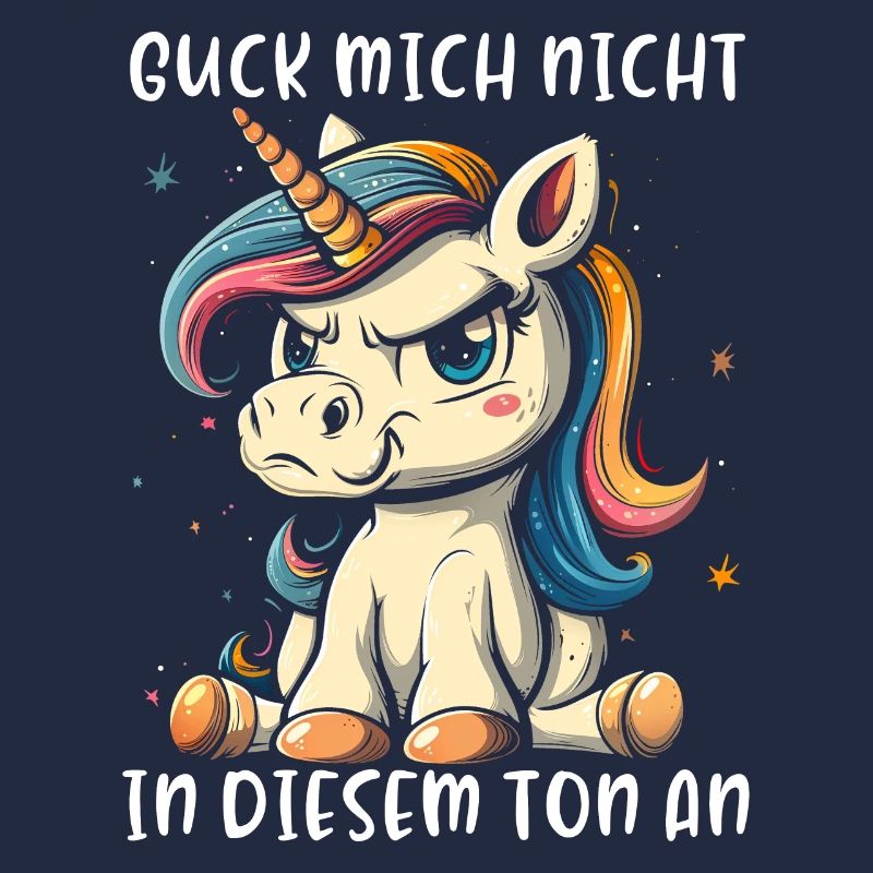 Ne me regarde pas sur ce ton Licorne