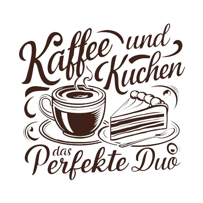 Kaffee und Kuchen – das perfekte Duo.