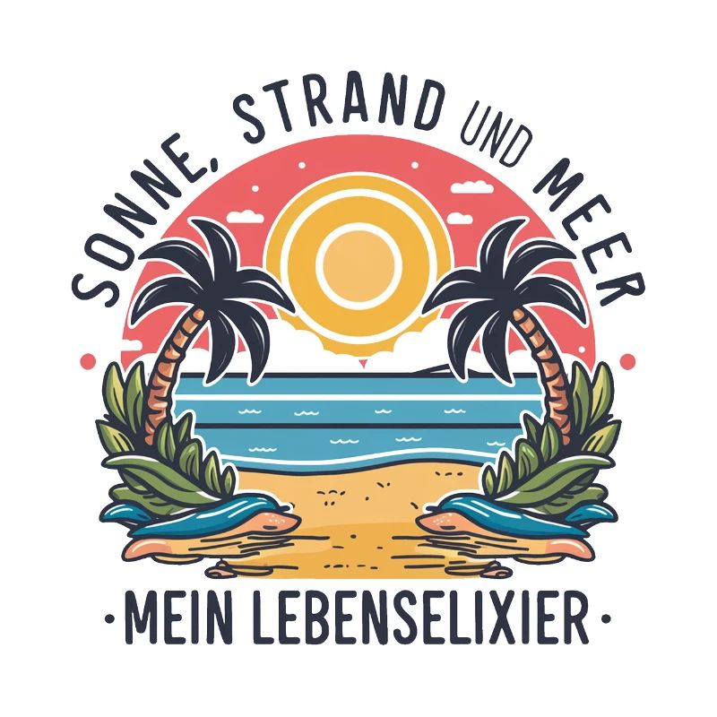 Le soleil, la plage et la mer - mon élixir de vie