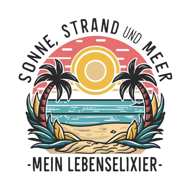 Le soleil, la plage et la mer - mon élixir de vie