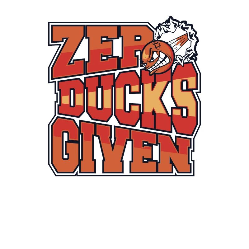Zero Ducks Given Game Prisonball Team Player