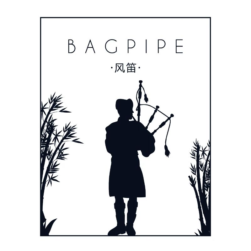 Bagpipe Chinese Hanzi Blowpipe Great Highland