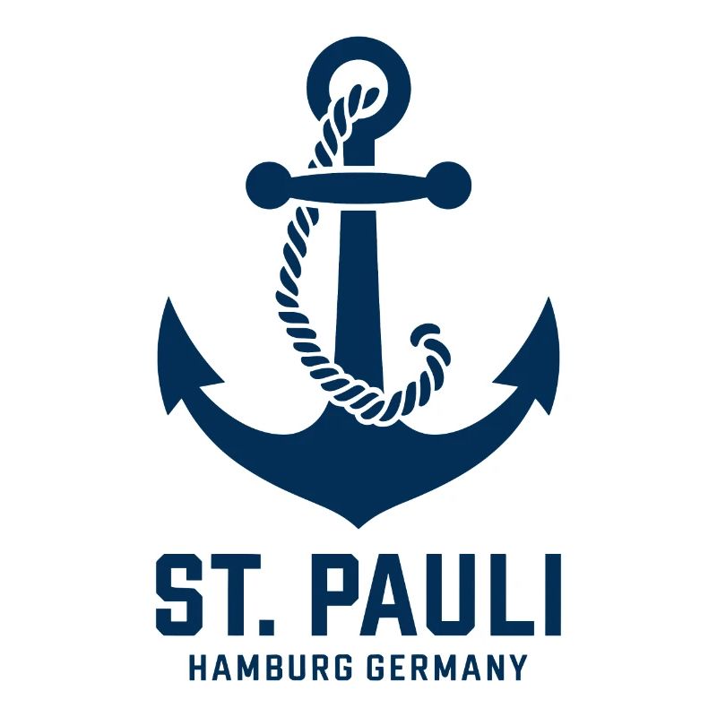 St. Pauli Hamburg Anker Reeperbahn