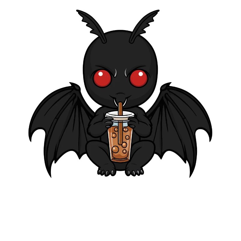 Mothman Bubble Tea