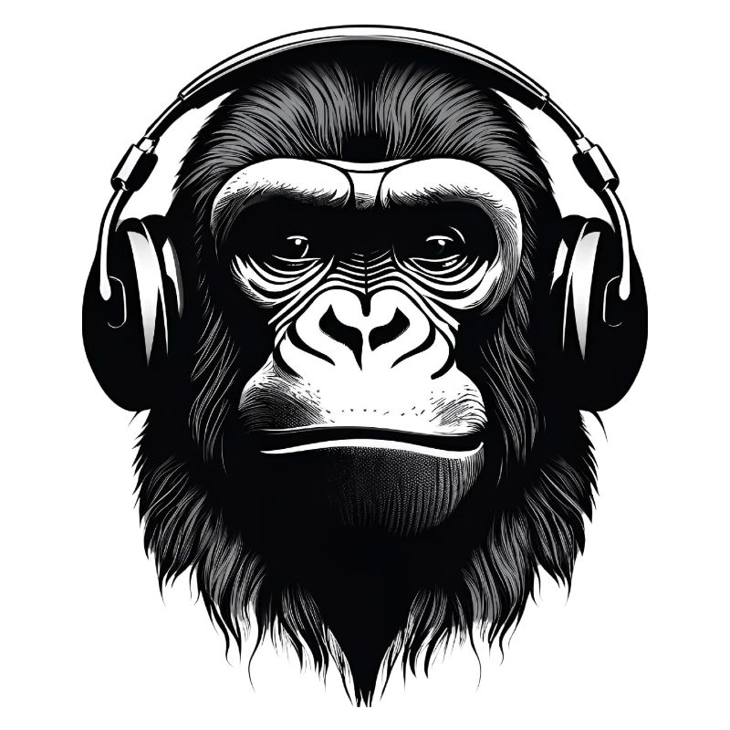 Gorilla, Primat, Affe
