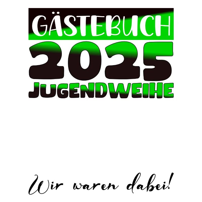 Jugendweihe 2025 Gästebuch Geschenk Mädchen Jungen