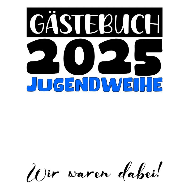 Jugendweihe 2025 Gästebuch Geschenk Mädchen Jungen