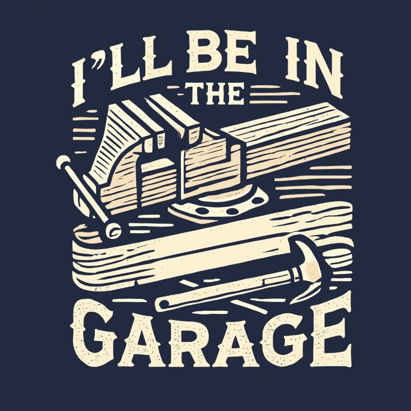Ich werde in der Garage sein