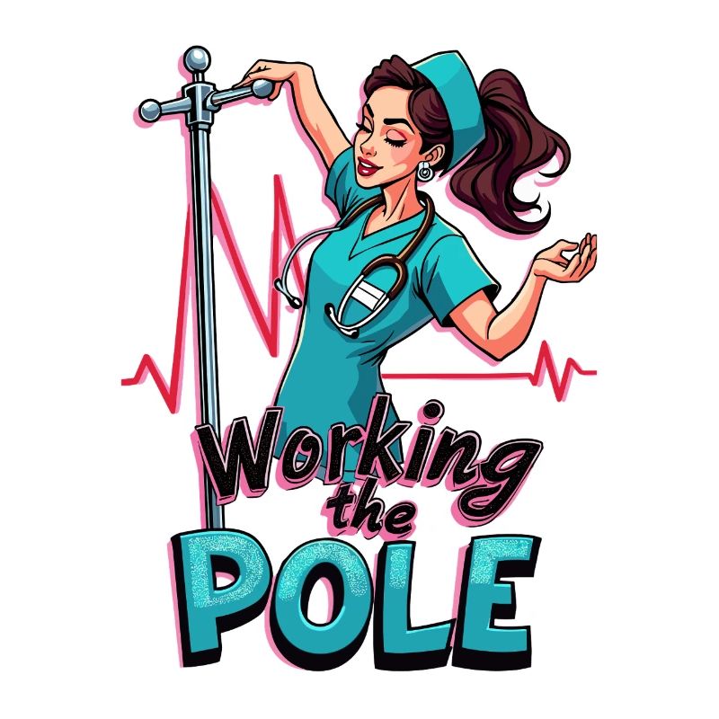 Working The Pole Krankenschwester Pole Dance