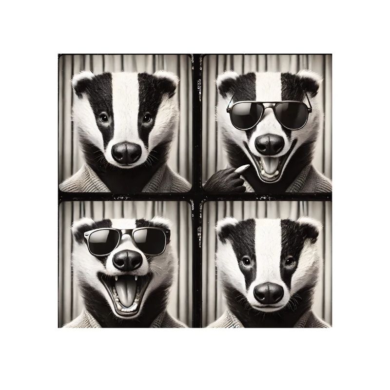 Badger Sonnenbrille Collage