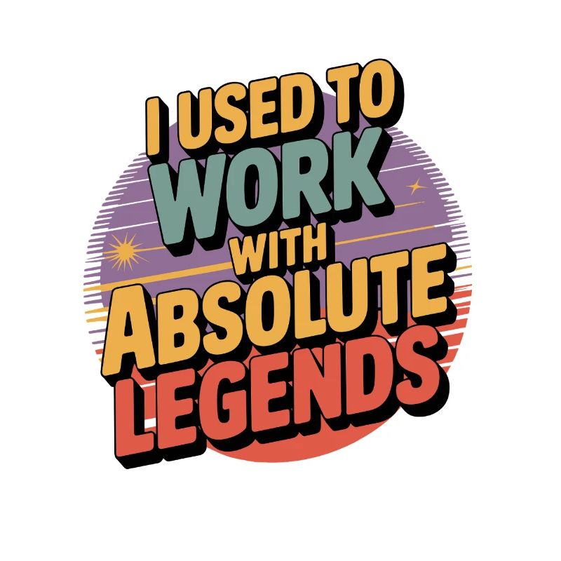 J’avais l’habitude de travailler avec Legend