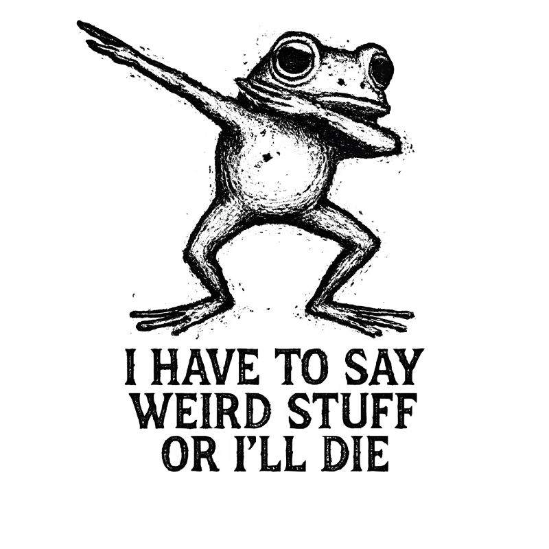 Frosch Spruch Meme Humor Lustig Geschenkidee