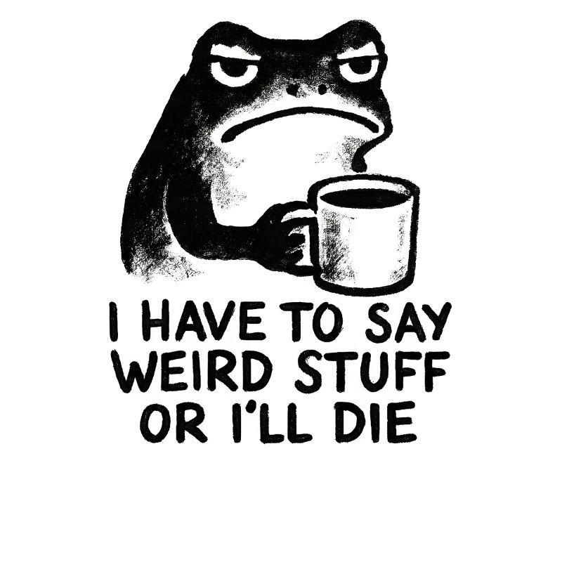 Frosch Spruch Meme Humor Lustig Geschenkidee