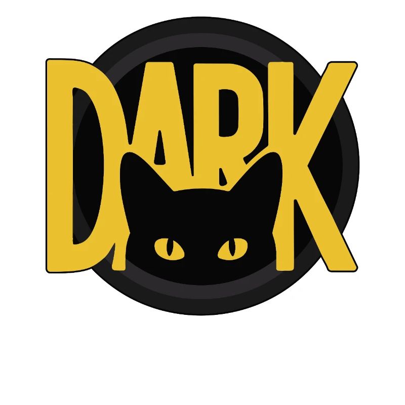 DARK Cat Eyes Minimal Design