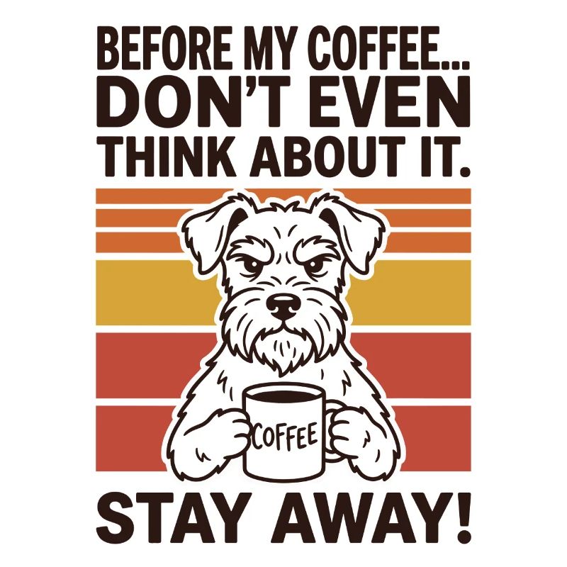 Avant mon café, n’y pense même pas