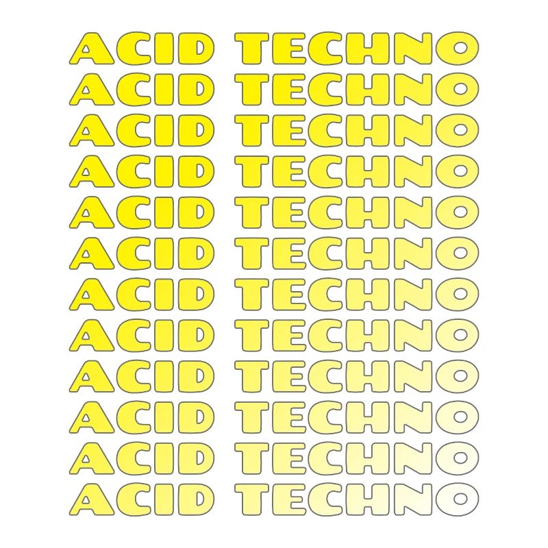 Acid Techno Repeat Neon